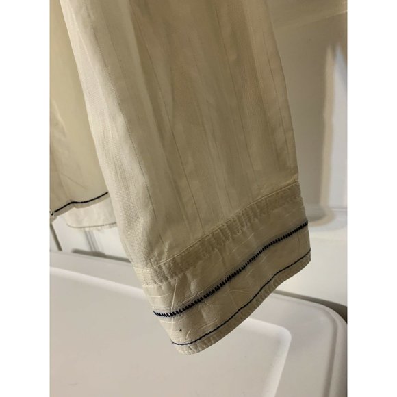 HUGO BOSS Men's Sz XL Button Up Shirt Long Sleeve Orange Label Solid White - Picture 4 of 9